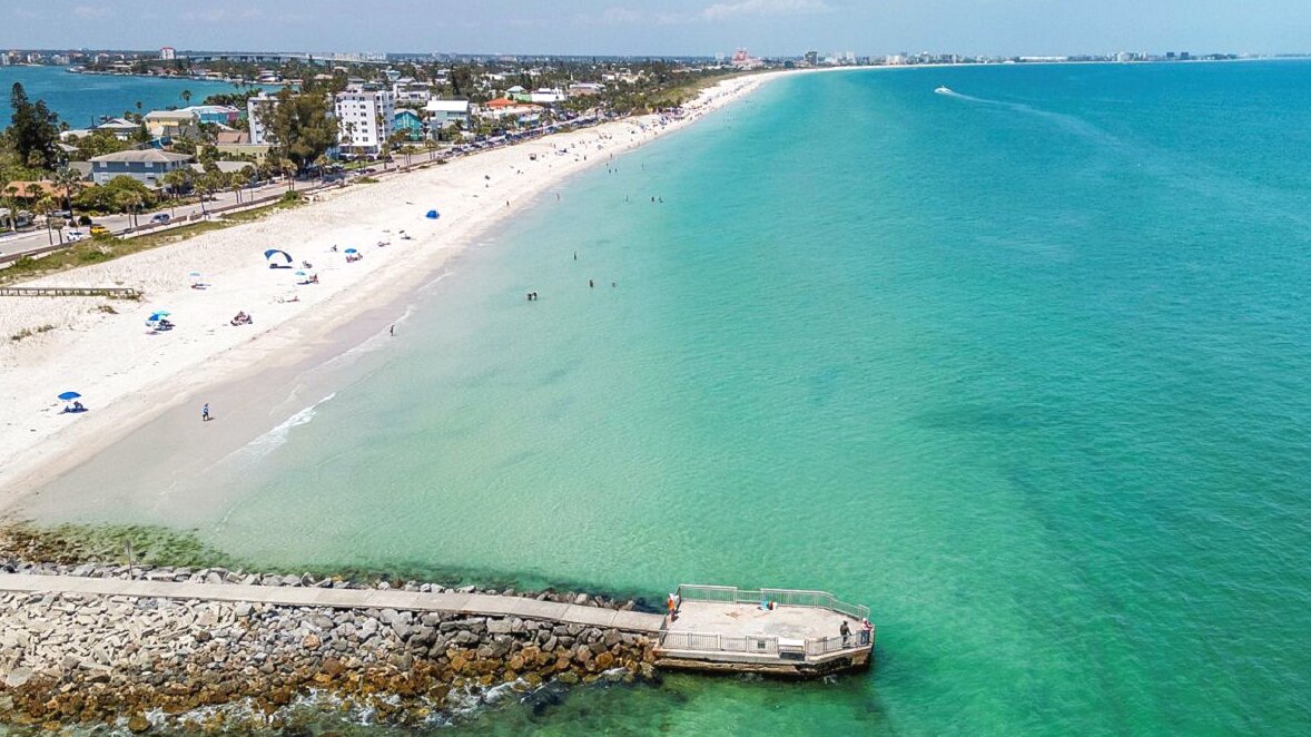 Pass-a-Grille Beach wedding on Florida's Gulf Coast